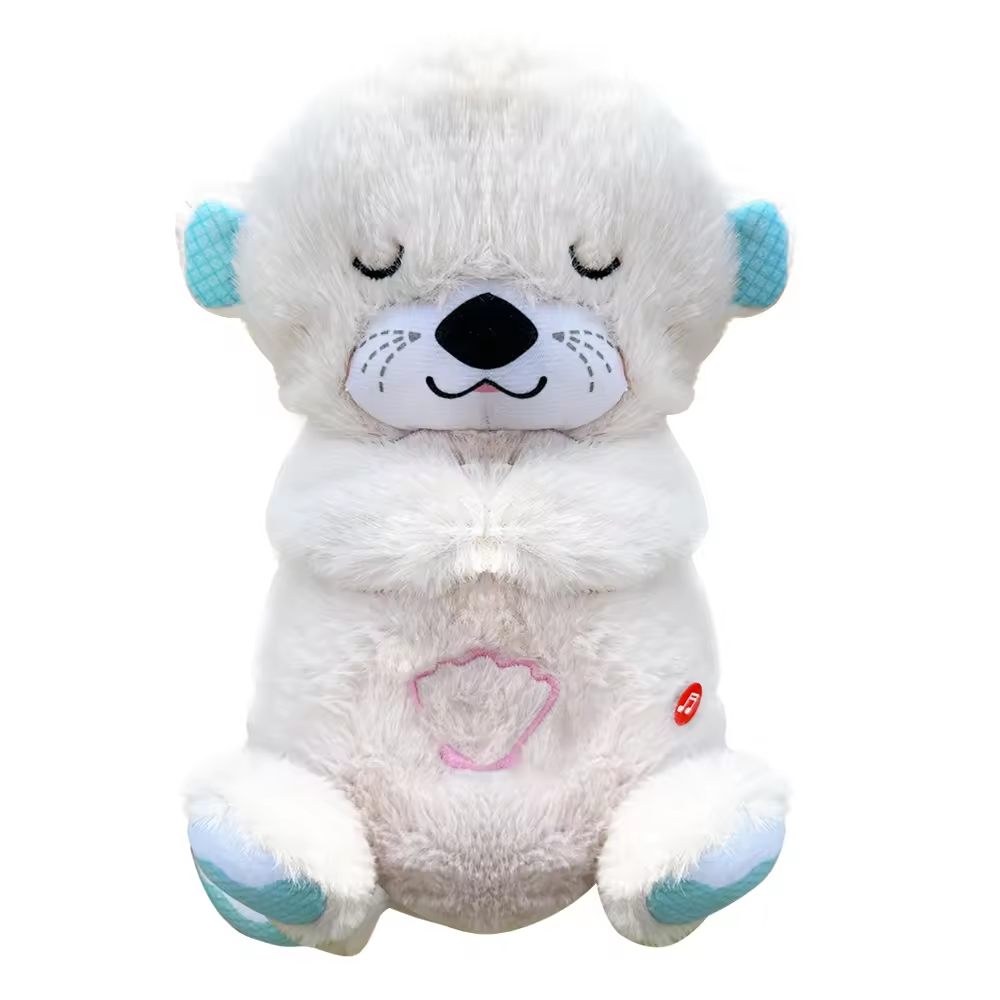 Sleepy Plushie Ab, Jucarie Interactiva cu Efect de Respiratie in Somn
